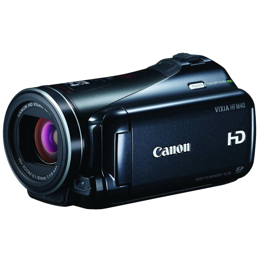 Canon VIXIA HF M40 - Máy quay phim / 10x (Đen)