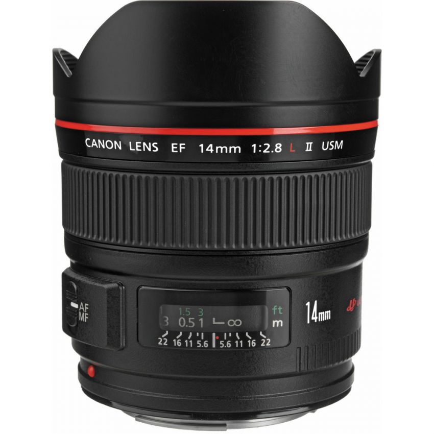 Canon EF 14mm f2.8L II USM CH - Ống kính (Đen)
