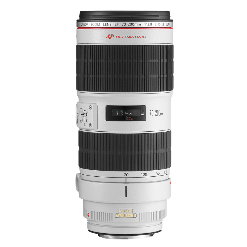Canon EF 70-200mm f/2.8L IS II USM - Ống kính (Trắng phối đen)
